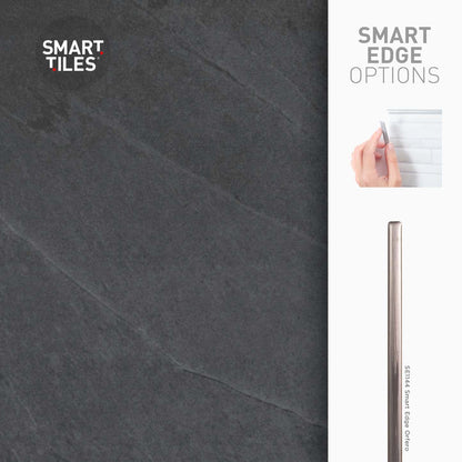 Carrelage adhésif Smart Tiles 2 feuilles 23 x 12 - Blok Slate