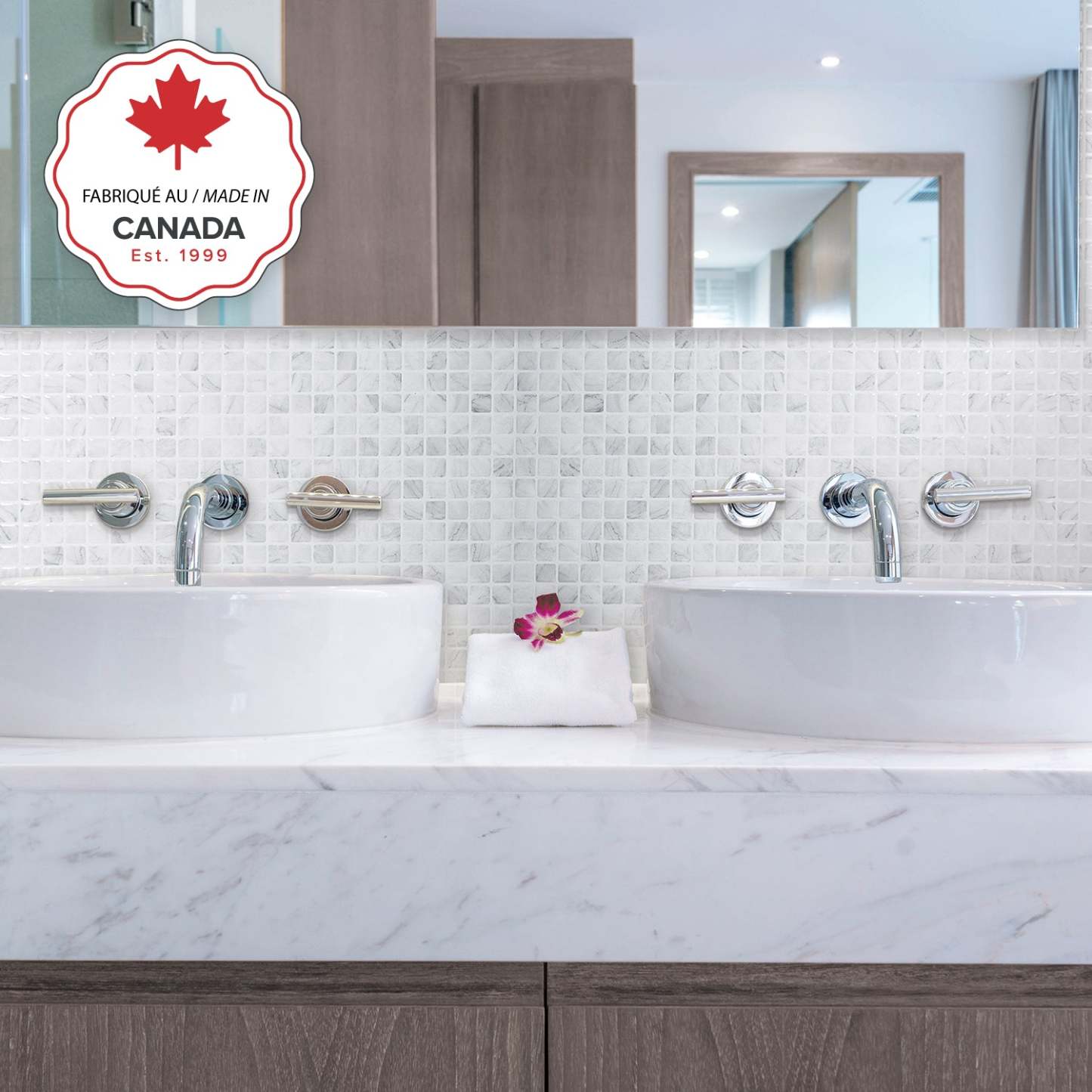 Smart Tiles peler et coller 2 feuilles 23 x 12 Dosseret - Blok Minimo