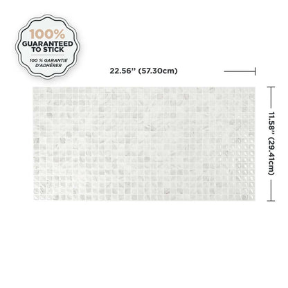 Smart Tiles peler et coller 2 feuilles 23 x 12 Dosseret - Blok Minimo