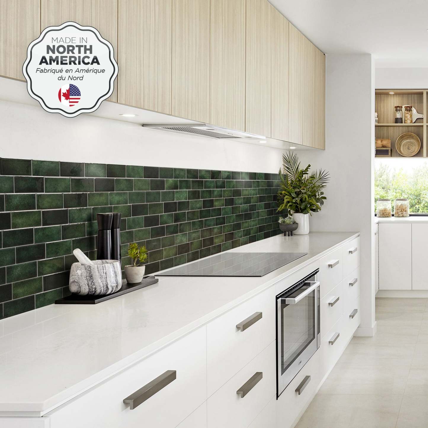 Smart Tiles peler et coller 4 feuilles 12 x 9 Dosseret - Metro Fiona