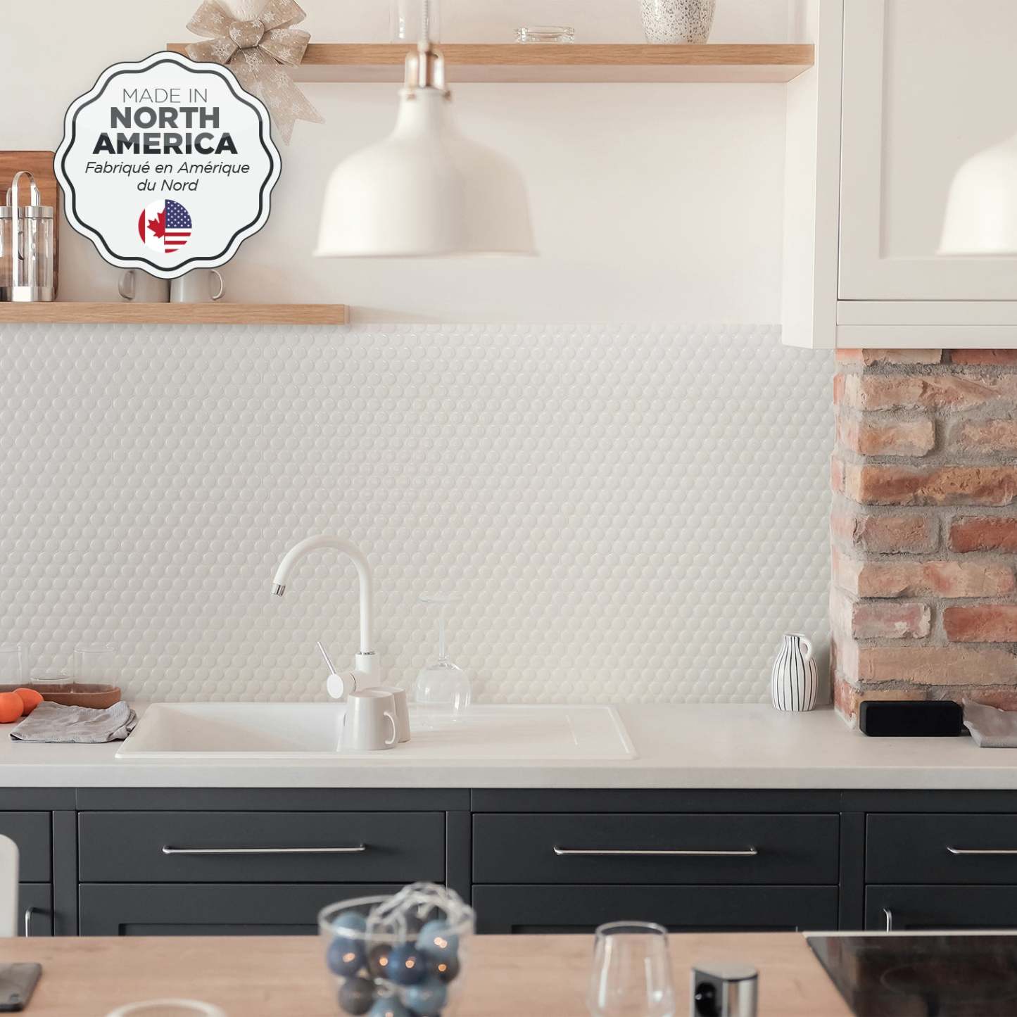 Dosseret Smart Tiles Peel and Stick 4 feuilles 9 x 9 - Penny Romy