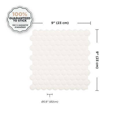 Dosseret Smart Tiles Peel and Stick 4 feuilles 9 x 9 - Penny Romy