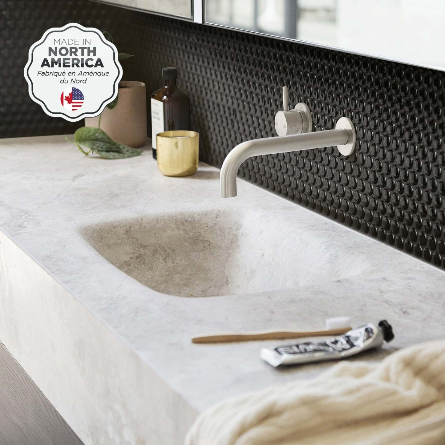 Smart Tiles peler et coller 4 feuilles 9 x 9 dosseret - Penny Nora