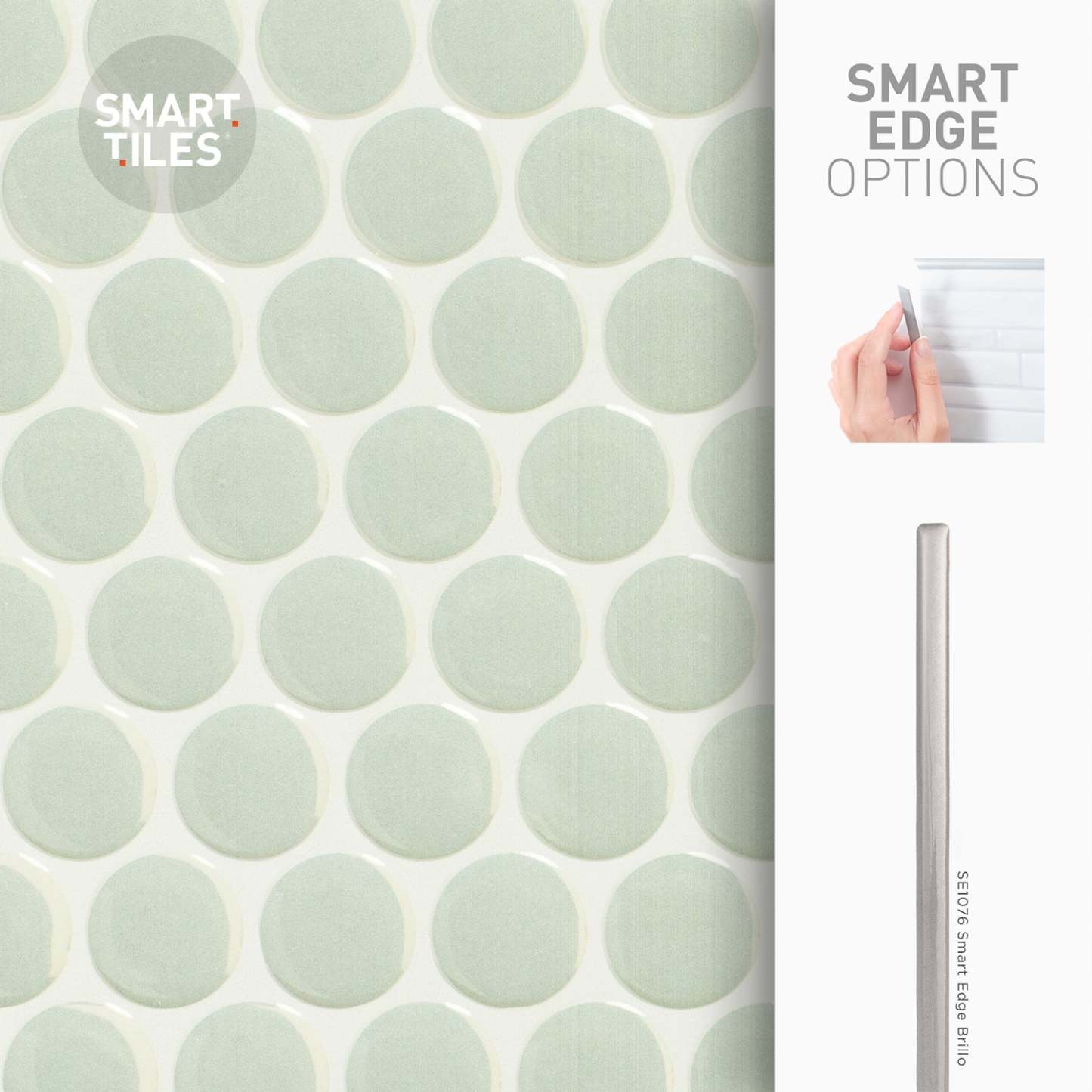 Smart Tiles peler et coller 4 feuilles 9 x 9 dosseret - Penny Sergio