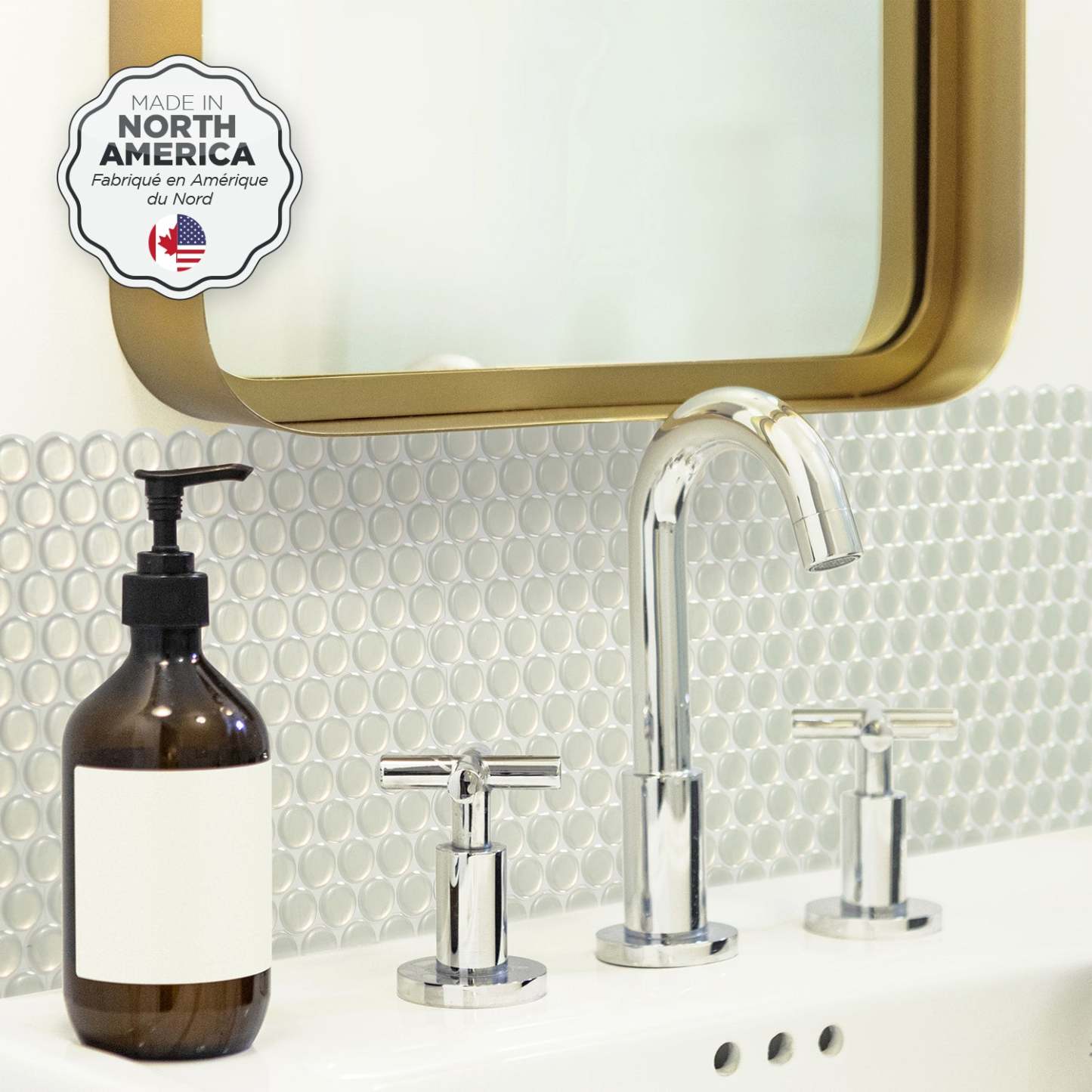 Smart Tiles peler et coller 4 feuilles 9 x 9 dosseret - Penny Sergio