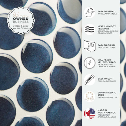 Dosseret Smart Tiles Peel and Stick 4 feuilles 9 x 9 - Penny Davy