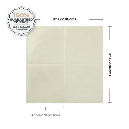 Smart Tiles peler et coller 4 feuilles 9 x 9 dosseret - Zellige Oia