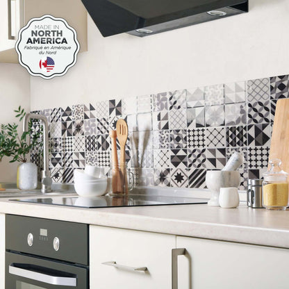 Smart Tiles peler et coller 4 feuilles 9 x 9 dosseret - Vintage Roma