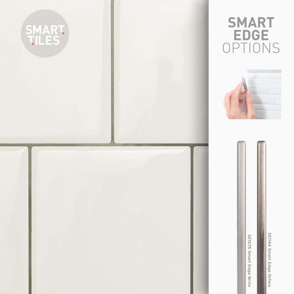 Smart Tiles peler et coller 2 feuilles 22 x 8 Dosseret - Carré Velden