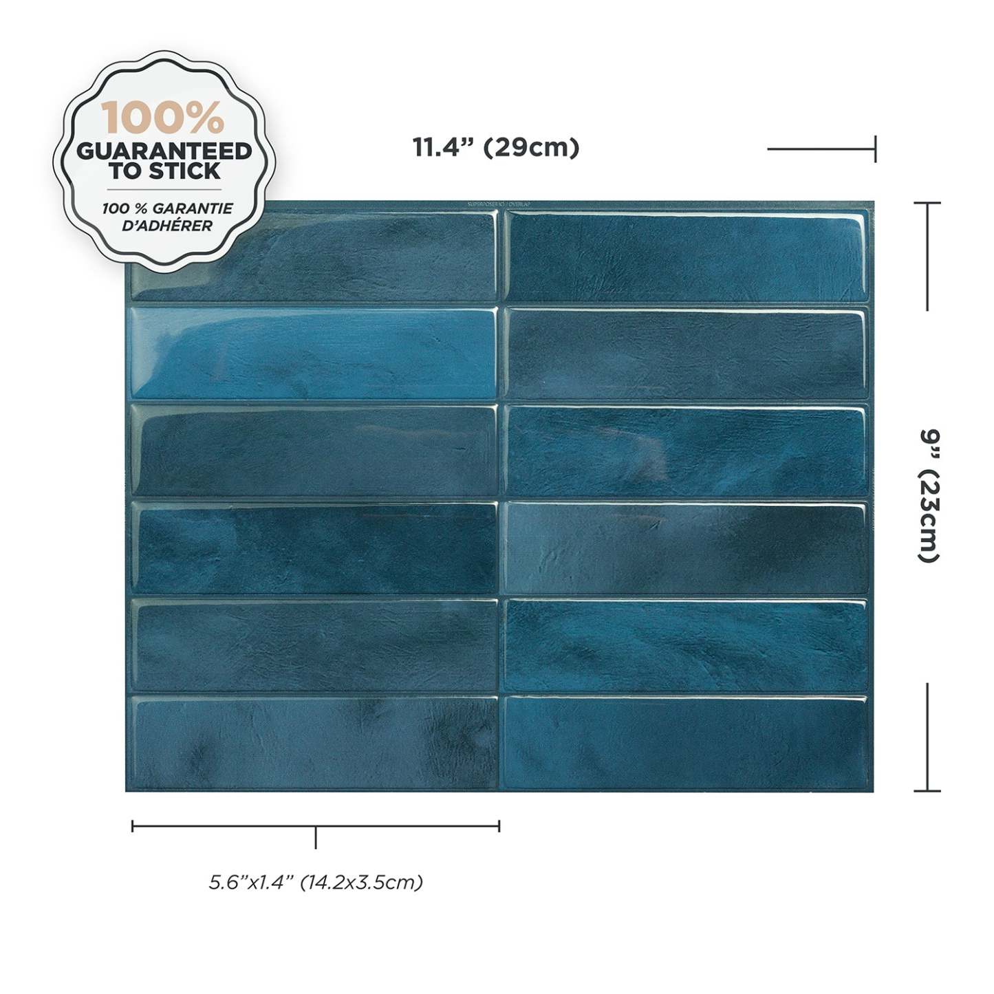 Smart Tiles peler et coller 4 feuilles 12 x 9 Dosseret - Maroc Agadir