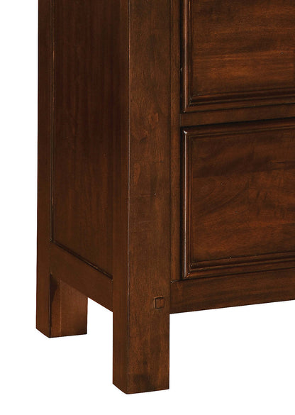 Sonoma 6-Piece King Bedroom Package with 2 Nightstands – Dark Brown|Ensemble de chambre à coucher Sonoma 6 pièces avec très grand lit et 2 tables de nuit - brun foncé