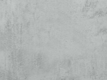 Spain 18,25 Table de Chevet en Forme de C avec Tiroir - Gris &amp; Chrome|Table d'appoint Spain de 18,25 po en forme de C avec tiroir - grise et chrome