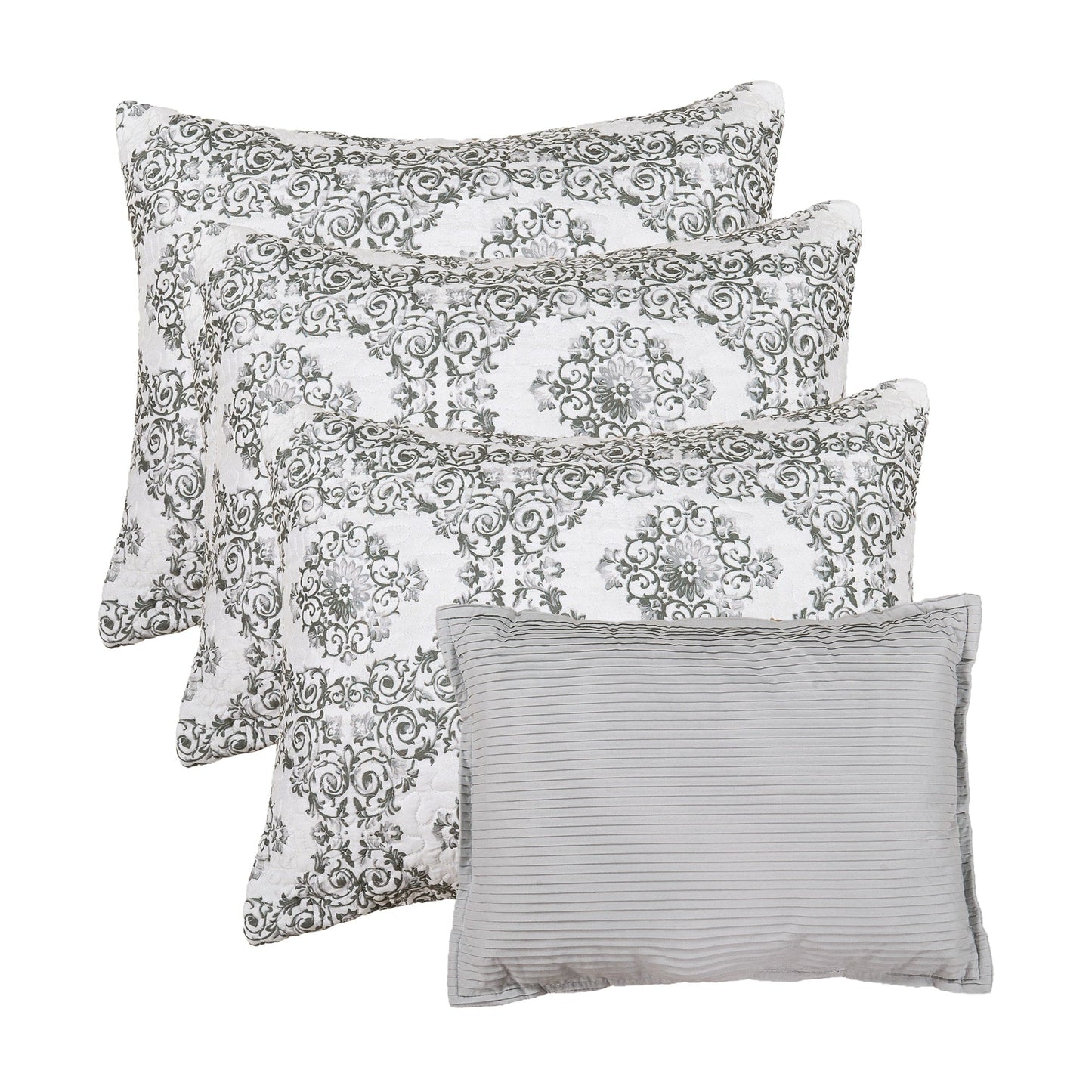 Ensemble de couvre-lit Serenta 6 pièces en mélange de coton pour lit de jour - 75 x 39