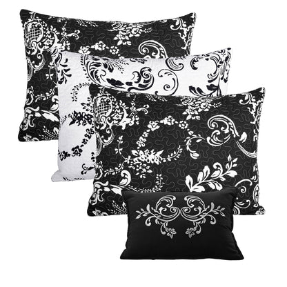 Ensemble de couvre-lit Serenta 6 pièces en mélange de coton pour lit de jour - 75 x 39