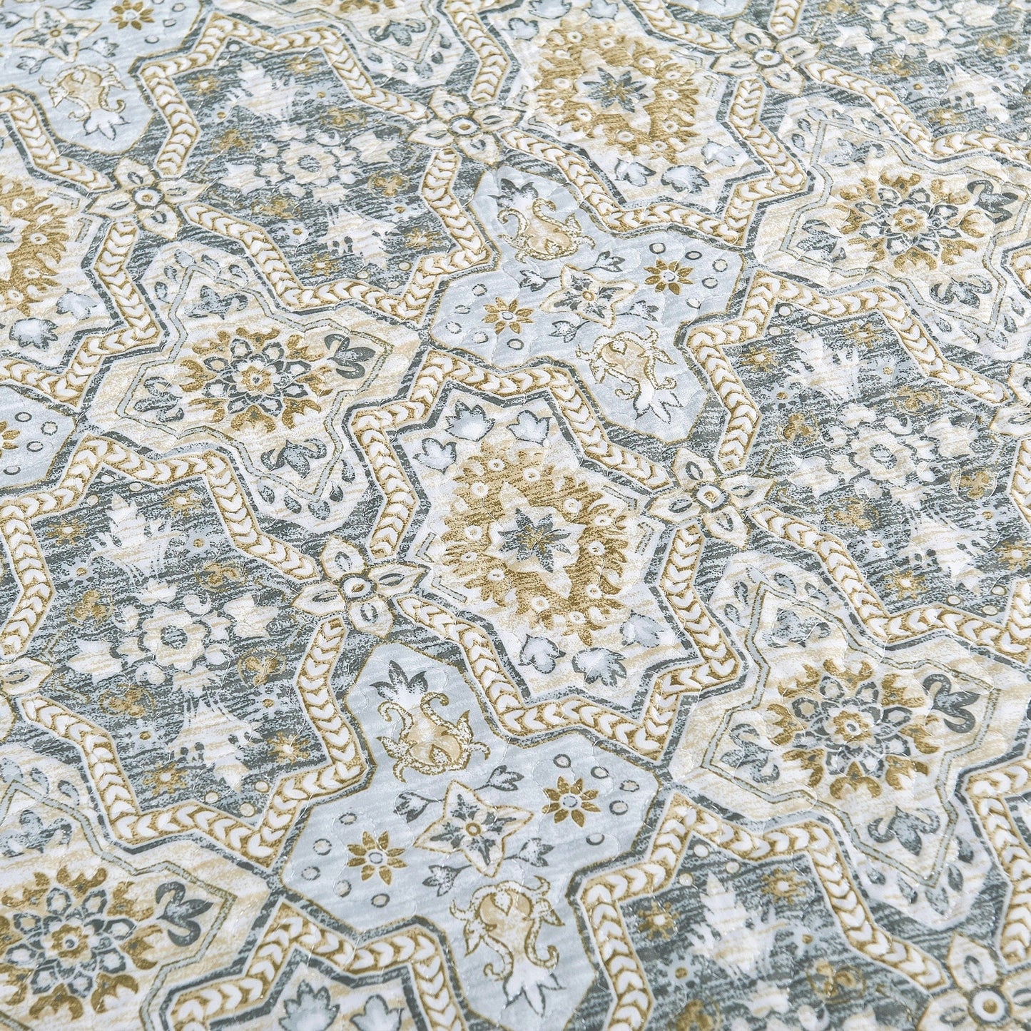 Ensemble de couvre-lit Serenta 6 pièces en mélange de coton pour lit de jour - 75 x 39