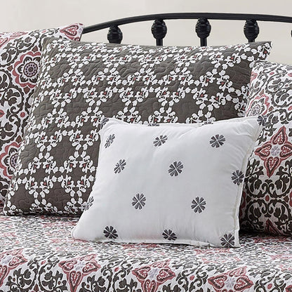 Ensemble de couvre-lit Serenta 6 pièces en mélange de coton pour lit de jour - 75 x 39