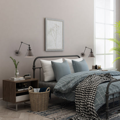 Ensemble de 2 appliques murales modernes à bras articulé réglable Malryn, à brancher ou à câblér