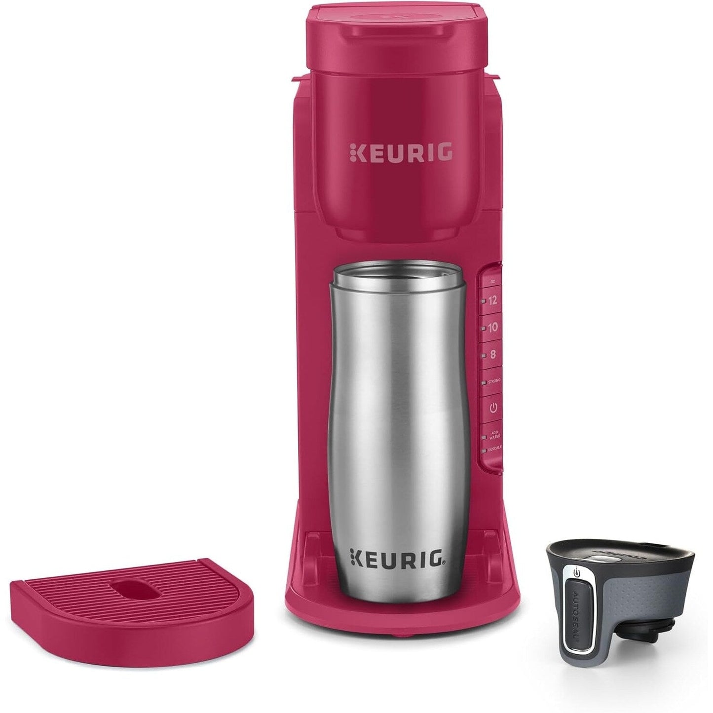 Cafetière à dosettes K-Cup individuelles, 3 tailles de tasse, café corsé, réservoir de 1,25 L, saveur Baies des îles