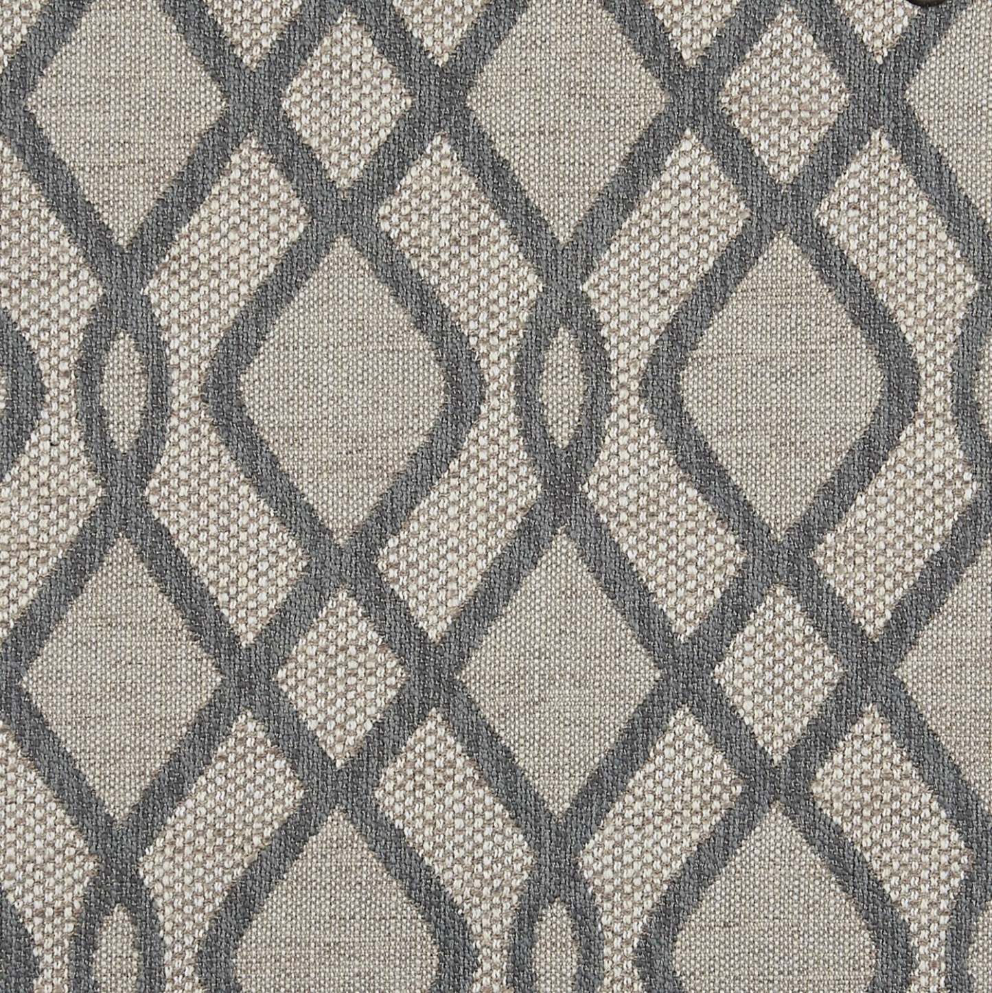 Fauteuil d'appoint à oreilles personnalisable Sofa Lab de 32 po fabriqué au Canada en tissu - acier gris | AILE1153