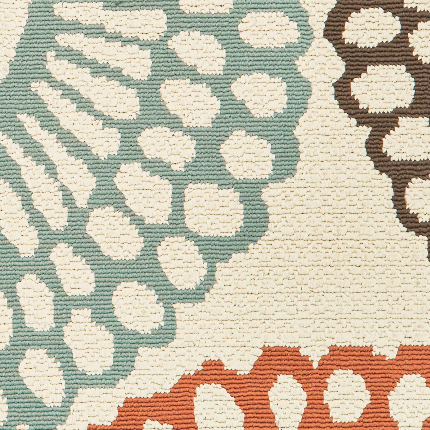 Tapis d'intérieur/extérieur multicolore Vista Home Malta Medallions