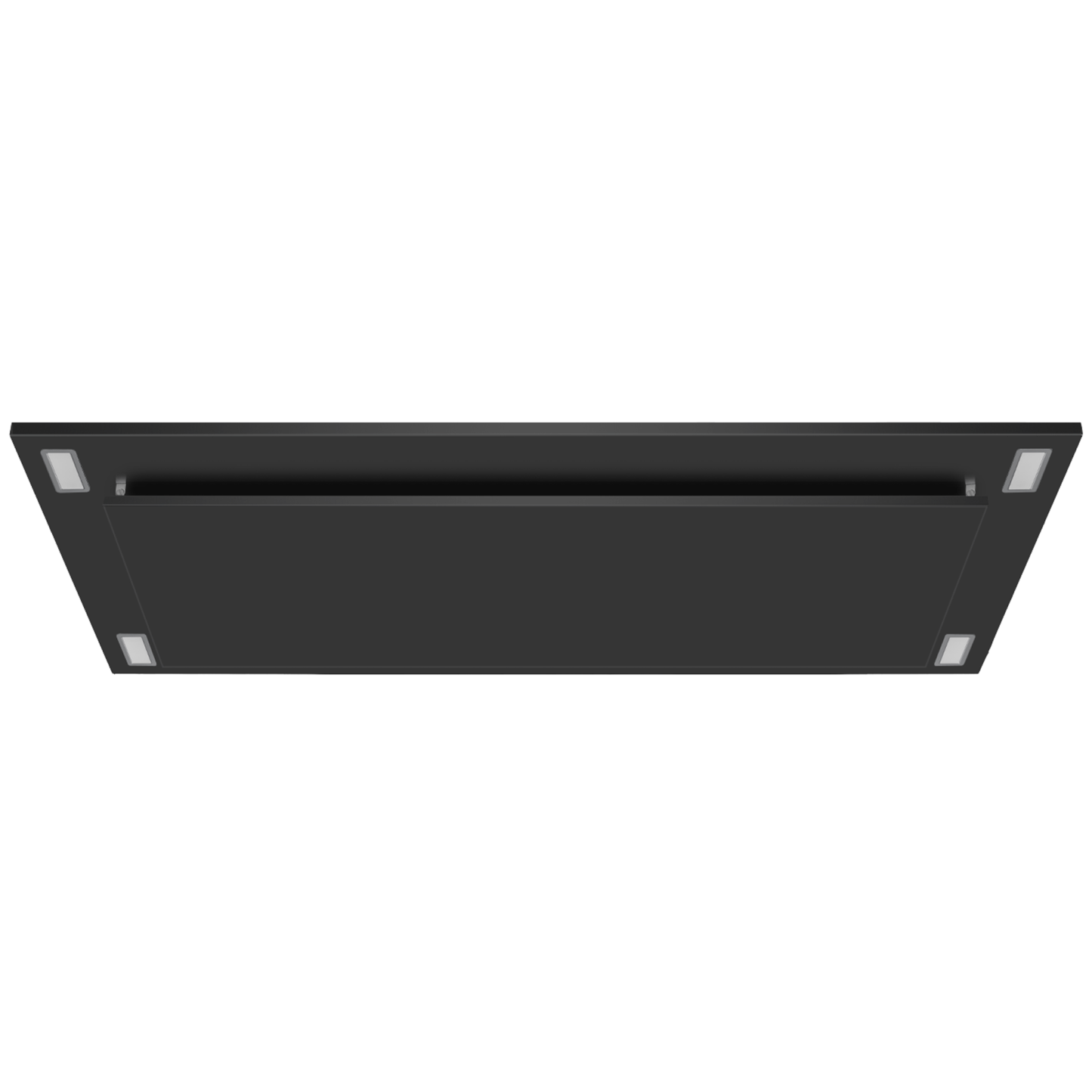 Victory Black Flush Ceiling Mount Range Hood - Sunset-BK|Hotte de cuisinière affleurée au plafond Victory noire - Sunset-BK