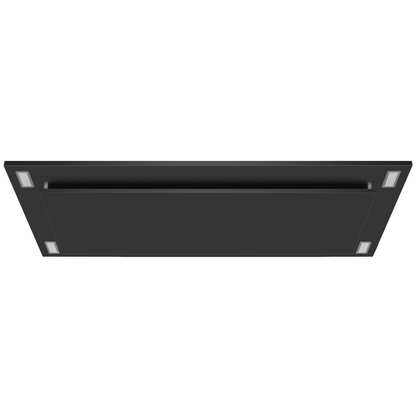 Victory Black Flush Ceiling Mount Range Hood - Sunset-BK|Hotte de cuisinière affleurée au plafond Victory noire - Sunset-BK