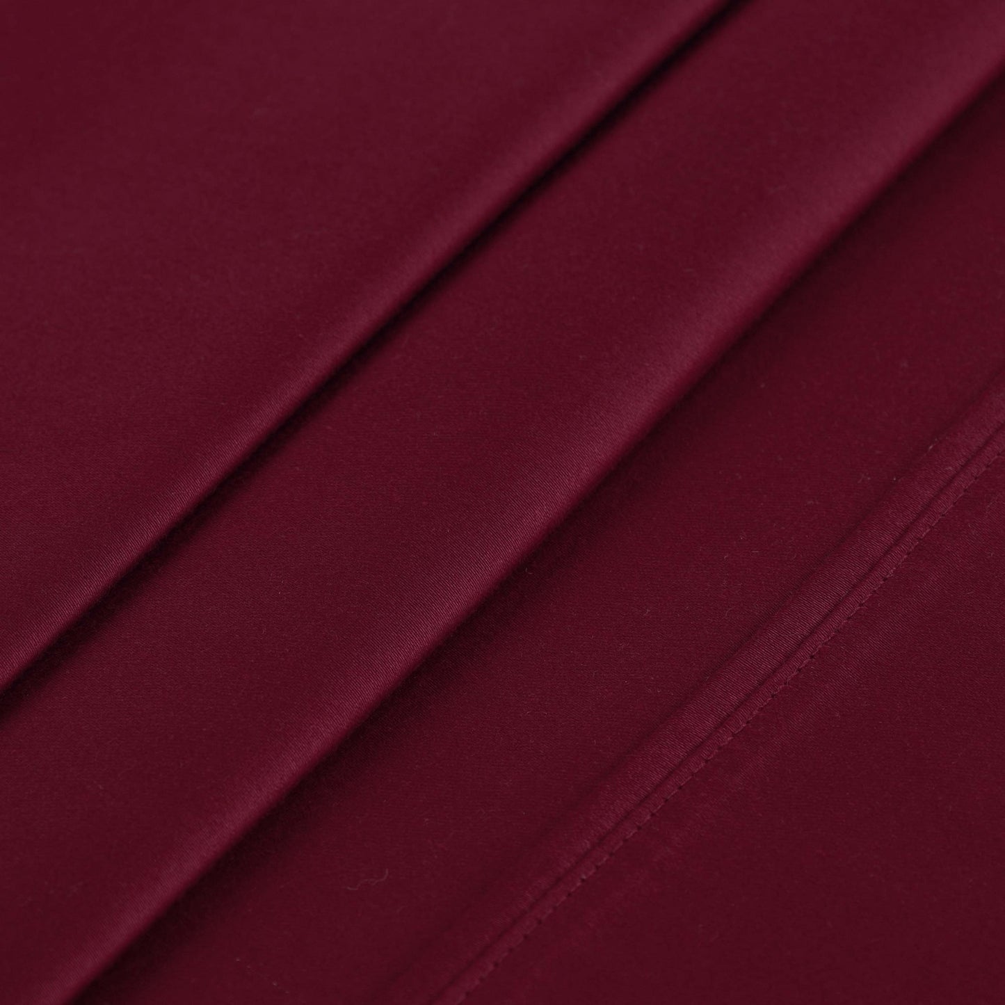 Ensemble de draps-housses en coton égyptien de qualité supérieure, 400 fils, uni, à poches profondes