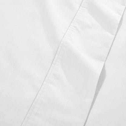 Ensemble de draps à poches profondes en mélange de coton uni de qualité supérieure, 1000 fils/cm²