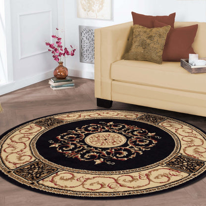 Tapis d'intérieur grand format de style traditionnel de qualité supérieure