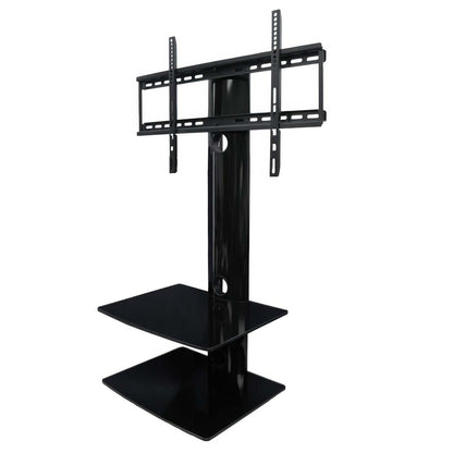 Meuble pour téléviseur TygerClaw avec 2 tablettes pour téléviseurs de 32 po à 65 po - noir
