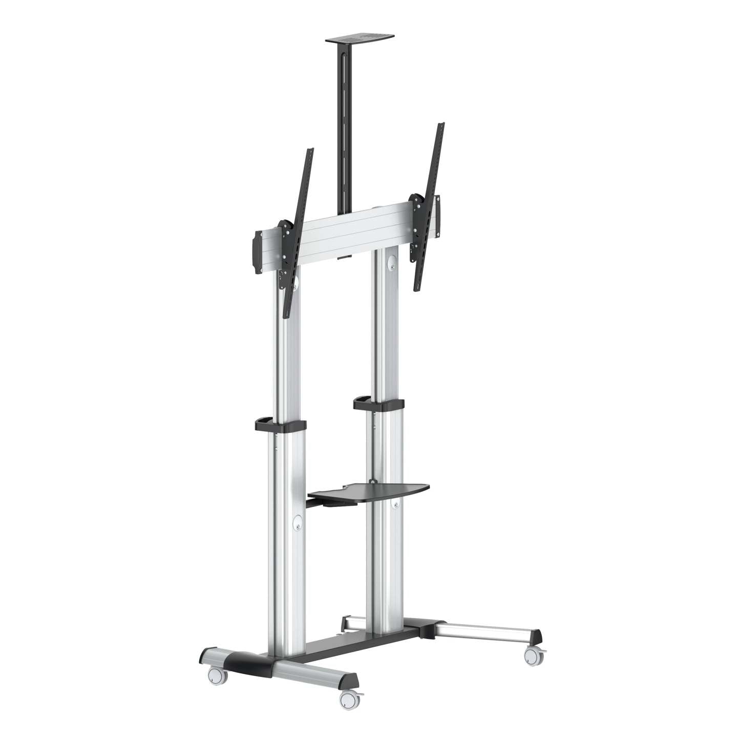 Meuble pour téléviseur TygerClaw pour téléviseurs de 55 po à 102 po - argenté