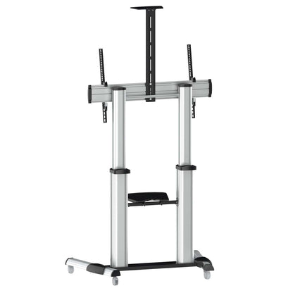 Meuble pour téléviseur TygerClaw pour téléviseurs de 55 po à 102 po - argenté