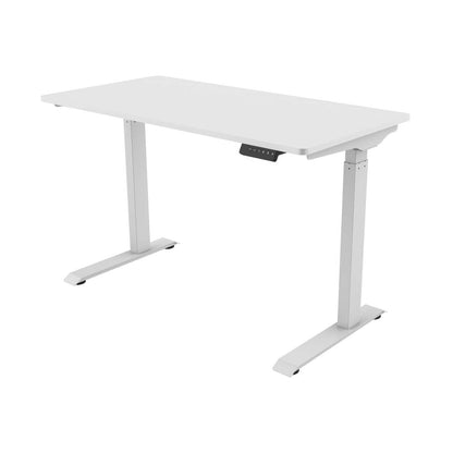 Bureau assis ou debout électrique TygerClaw - blanc