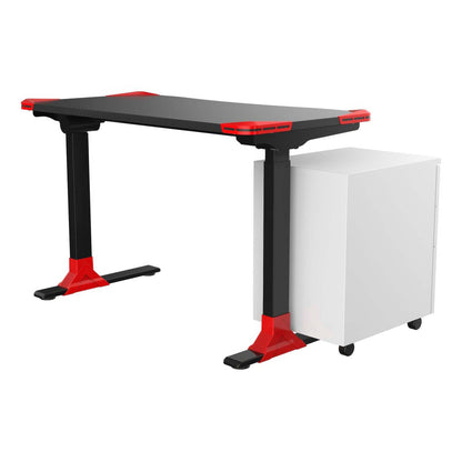 Bureau de jeu assis ou debout TygerClaw - rouge