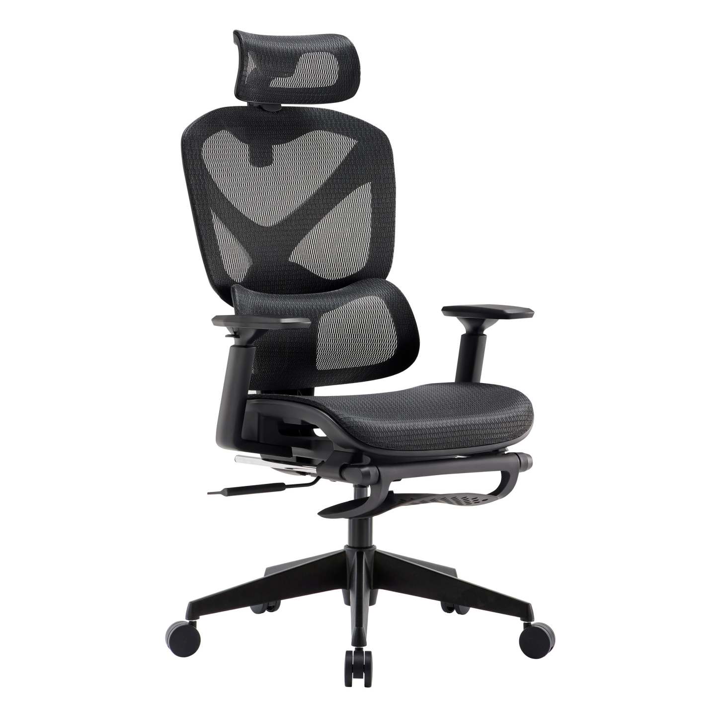Tygerclaw Executive High Back Mesh Office Chair - Black|Fauteuil président en mailles TygerClaw à dossier haut - noir