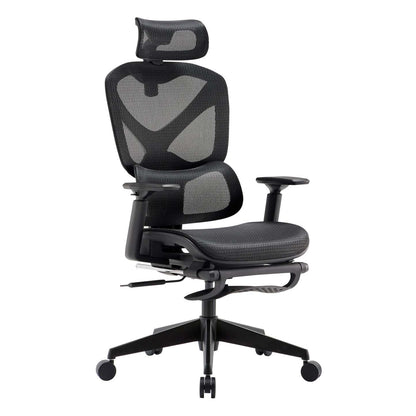Tygerclaw Executive High Back Mesh Office Chair - Black|Fauteuil président en mailles TygerClaw à dossier haut - noir