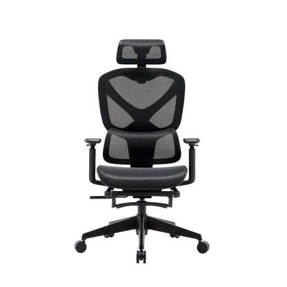 Tygerclaw Executive High Back Mesh Office Chair - Black|Fauteuil président en mailles TygerClaw à dossier haut - noir