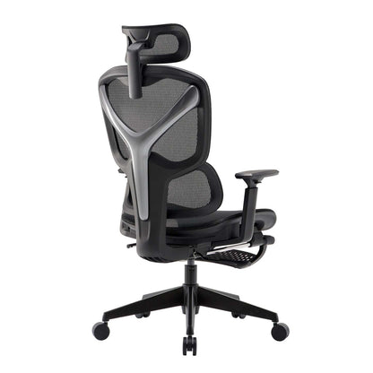 Tygerclaw Executive High Back Mesh Office Chair - Black|Fauteuil président en mailles TygerClaw à dossier haut - noir