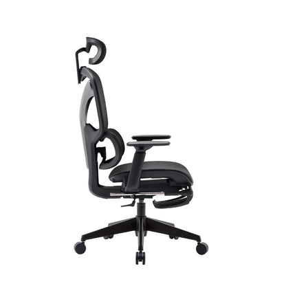 Tygerclaw Executive High Back Mesh Office Chair - Black|Fauteuil président en mailles TygerClaw à dossier haut - noir