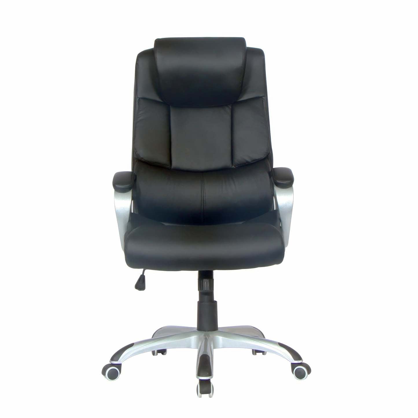 Tygerclaw 32 Executive High Back PU Leather Office Chair - Black|Fauteuil président TygerClaw à dossier haut en similicuir en polyuréthane - noir