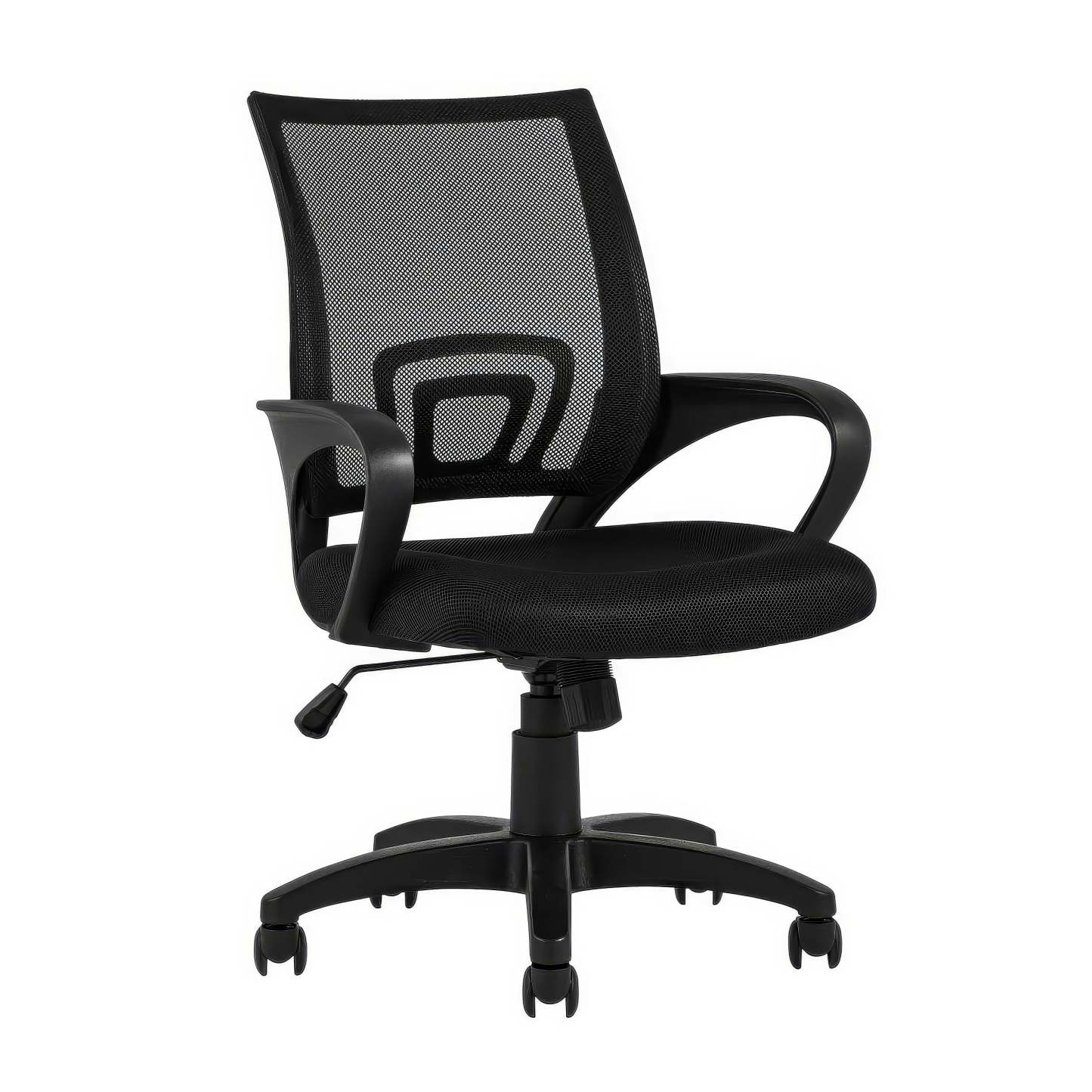 Tygerclaw 22 Mid Back Mesh Office Chair - Black|Fauteuil de bureau en mailles TygerClaw à mi-dossier - noir