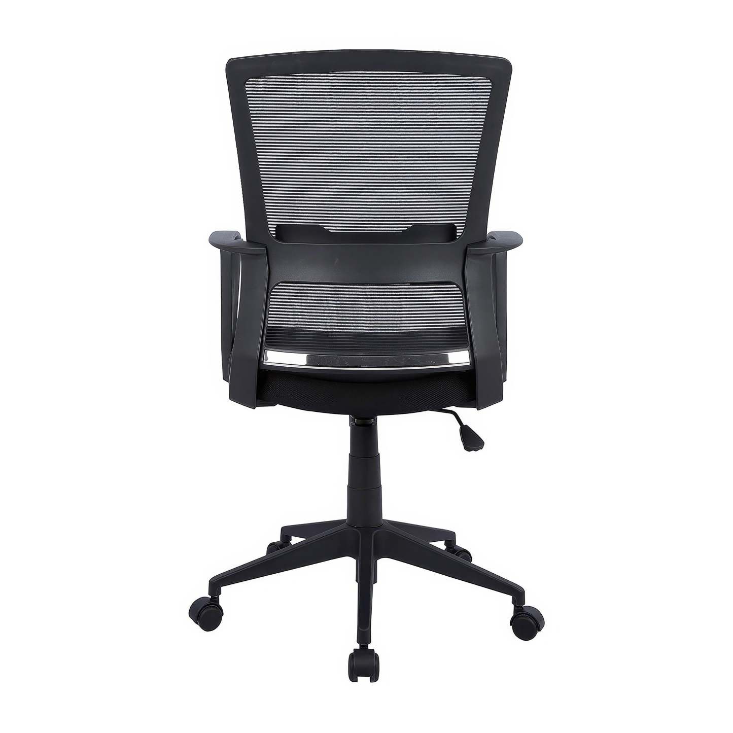 Tygerclaw Mid Back Mesh &amp; Fabric Office Chair - Black|Fauteuil de bureau en mailles et tissu TygerClaw à mi-dossier - noir