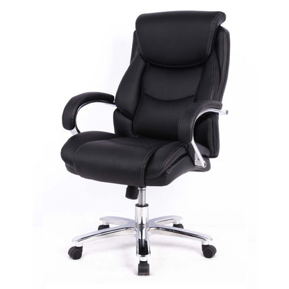 Tygerclaw Executive High Back Big &amp; Tall Office Chair - Black|Fauteuil président large et haut TygerClaw à dossier haut - noir