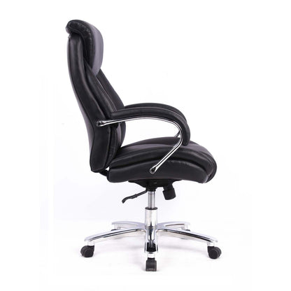 Tygerclaw Executive High Back Big &amp; Tall Office Chair - Black|Fauteuil président large et haut TygerClaw à dossier haut - noir