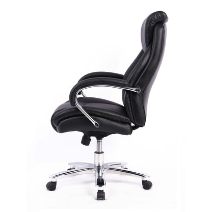 Tygerclaw Executive High Back Big &amp; Tall Office Chair - Black|Fauteuil président large et haut TygerClaw à dossier haut - noir