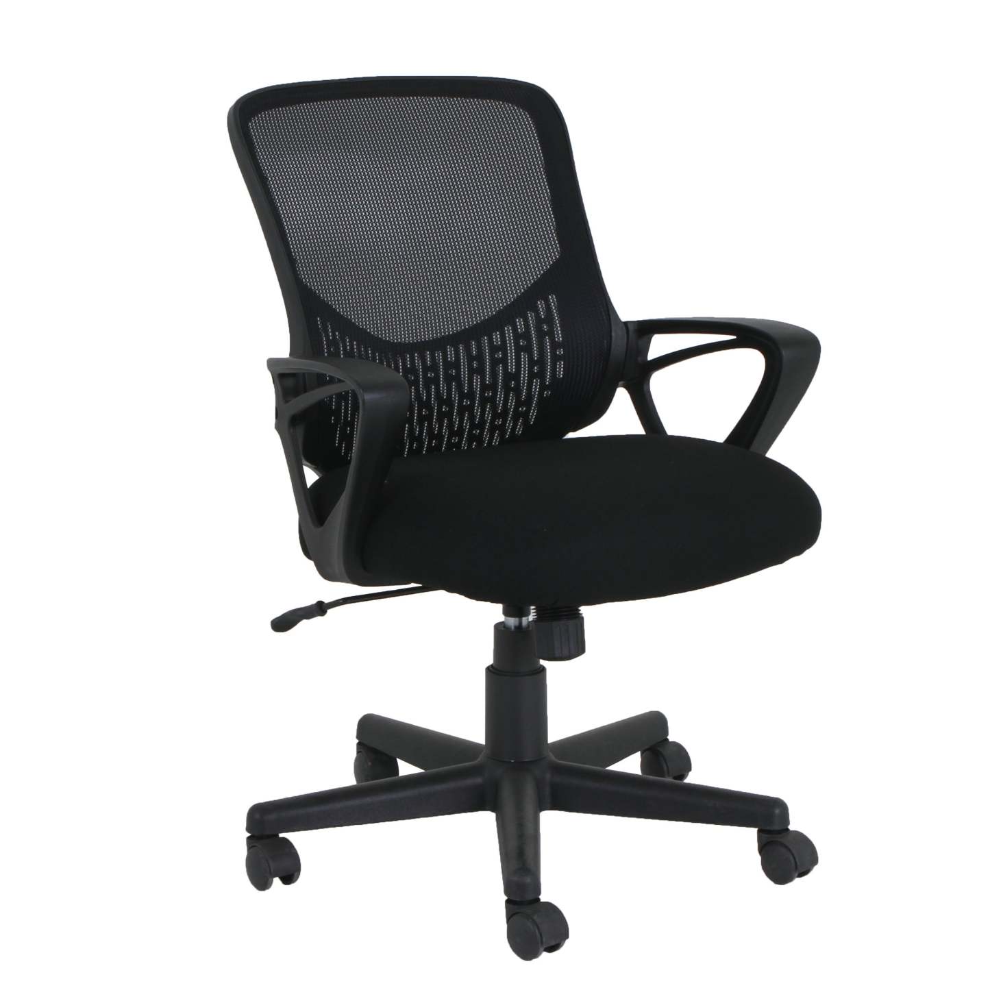Tygerclaw Durable Low Back Mesh Task Office Chair - Black|Fauteuil de bureau durable en mailles TygerClaw à dossier bas - noir