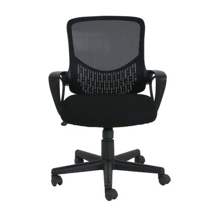 Tygerclaw Durable Low Back Mesh Task Office Chair - Black|Fauteuil de bureau durable en mailles TygerClaw à dossier bas - noir