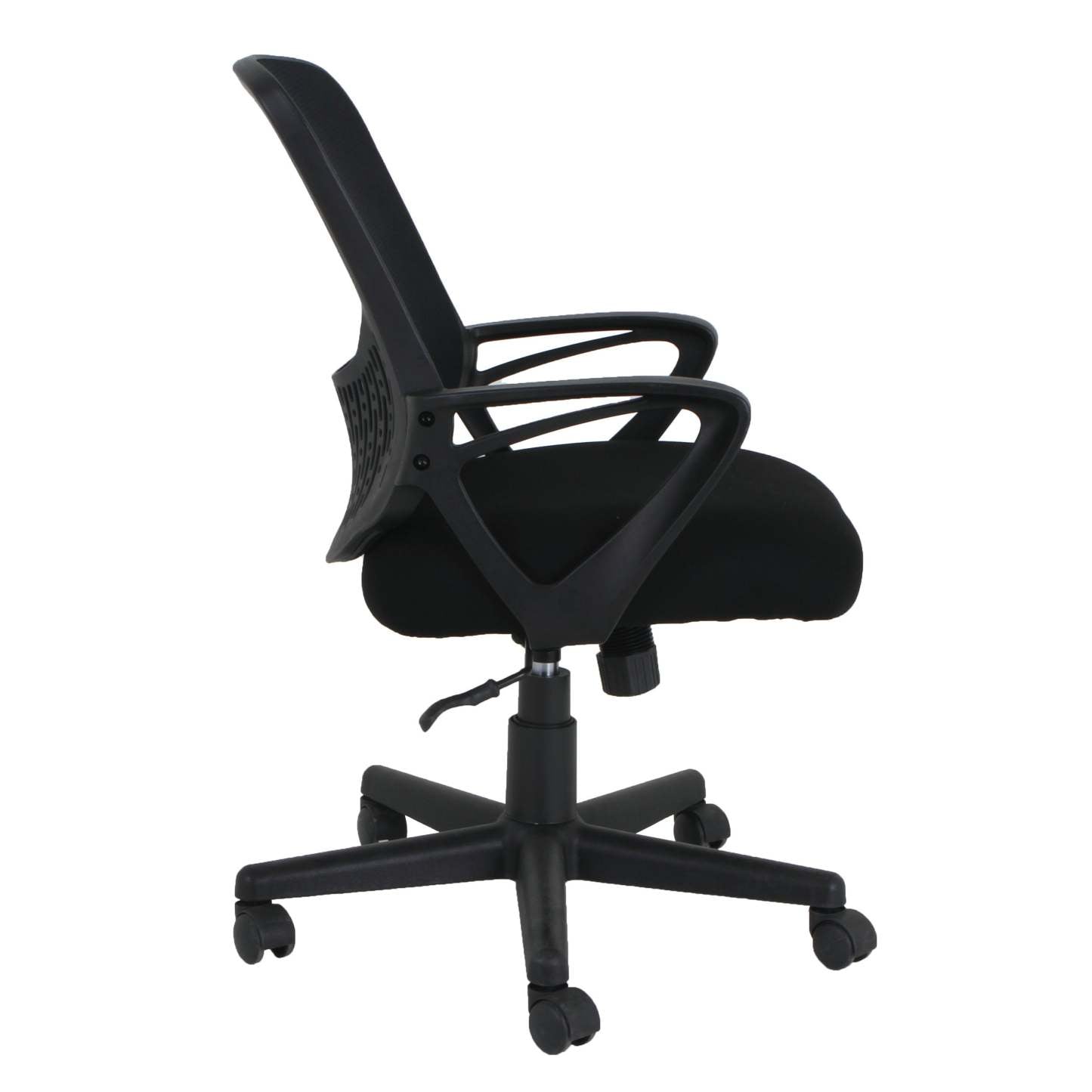 Tygerclaw Durable Low Back Mesh Task Office Chair - Black|Fauteuil de bureau durable en mailles TygerClaw à dossier bas - noir