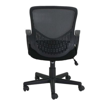 Tygerclaw Durable Low Back Mesh Task Office Chair - Black|Fauteuil de bureau durable en mailles TygerClaw à dossier bas - noir