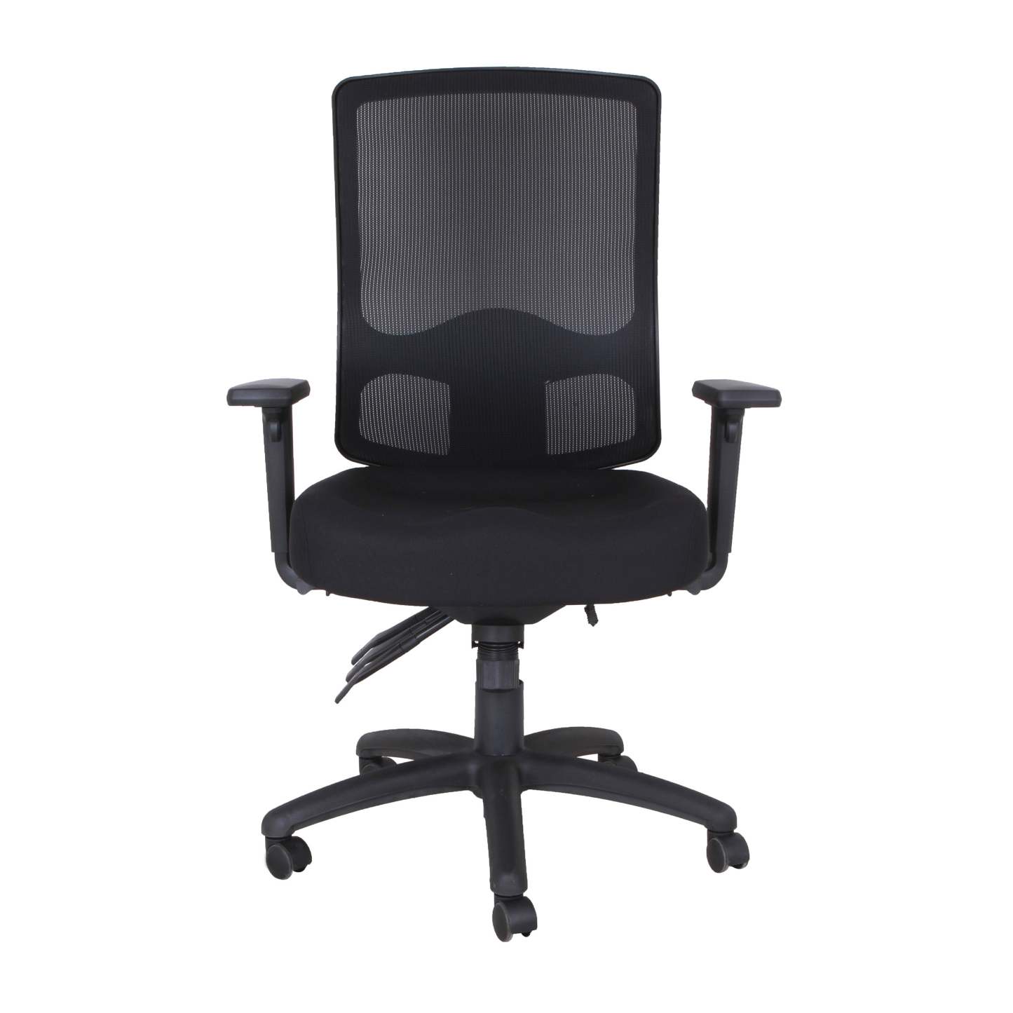 Tygerclaw Adjustable Mid Back Mesh Task Office Chair - Black|Fauteuil de bureau réglable en mailles TygerClaw mi-dossier - noir